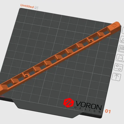 Voron 0 Rainbow On a Matchstick Baffles (Baffle chống chói LED)