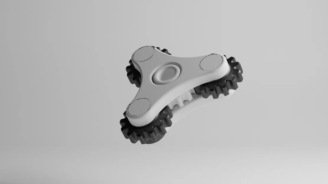 Fidget Spinner v1: Đồ chơi giải trí 3D không cần vòng bi - Image 1