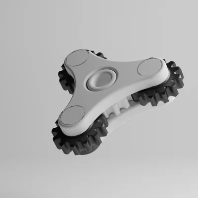 Fidget Spinner v1: Đồ chơi giải trí 3D không cần vòng bi