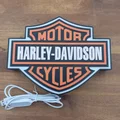Đèn logo Harley Davidson (Harlry Davidson light) - Thumbnail 1