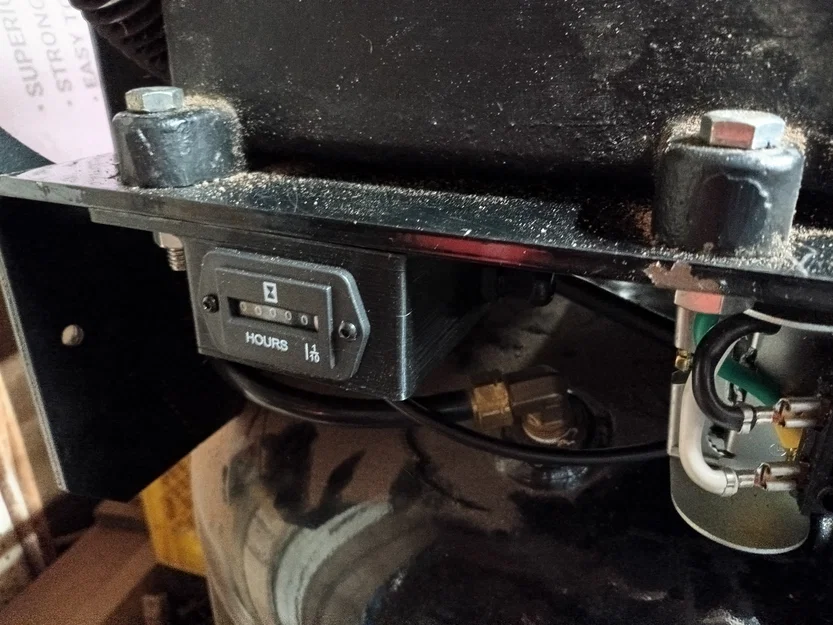 Giá Gắn Đồng Hồ Giờ Cho Máy Nén Khí (Air Compressor Hour Meter Mount) - Image 1
