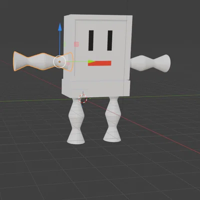 Mô hình robot 3D dễ thương trang trí bàn làm việc