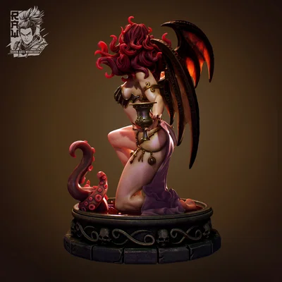 Mô hình 3D nàng quỷ Casandra sắc sảo cho người đam mê sưu tập