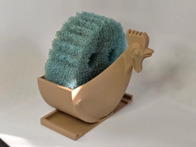Giá đỡ Scrub Daddy hình gà mái (Hen Scrub Daddy Holder) - Image 1