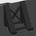 Giá đỡ điện thoại 3D nhỏ gọn, tinh tế, dễ in không cần support - Thumbnail 1