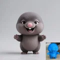 Chuột Chũi Chibi Dễ Thương (Cute Chibi Mole) - Thumbnail 1