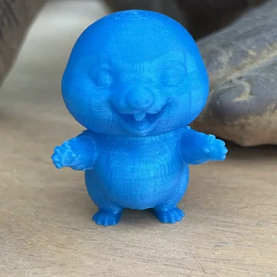 Chuột Chũi Chibi Dễ Thương (Cute Chibi Mole)