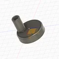 Nút nhấn xả bồn cầu (WC Button) - Tự in 3D thay thế nhanh chóng - Thumbnail 1
