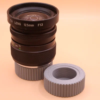 Nắp sau ống kính C-Mount heavy duty khoang sâu (12mm)