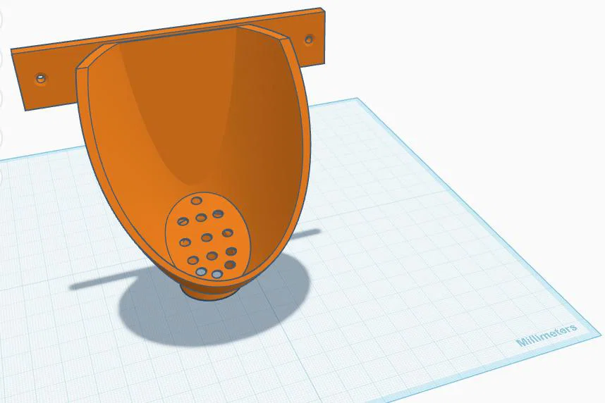 Bồn tiểu cá nhân treo tường 3D thiết kế tiện dụng - Image 1