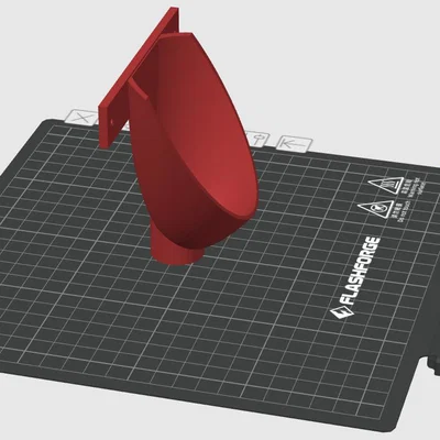 Bồn tiểu cá nhân treo tường 3D thiết kế tiện dụng