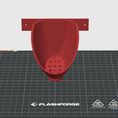 Bồn tiểu cá nhân treo tường 3D thiết kế tiện dụng