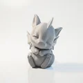 Tượng Rồng Con Chibi Dễ Thương - Mẫu 3D Printable - Thumbnail 1