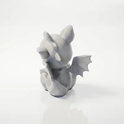 Tượng Rồng Con Chibi Dễ Thương - Mẫu 3D Printable