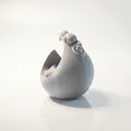 Mô Hình Baby Crescent Figurine Chibi & Cute 3D Printable - Thumbnail 4