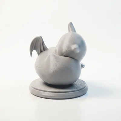 Tượng Rồng Con Chibi Đang Ngủ – Mẫu 3D In Được (STL)