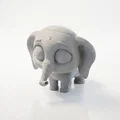 Tượng Voi Con Chibi Dễ Thương – Mẫu 3D Printable (STL) - Thumbnail 1
