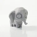 Tượng Voi Con Chibi Dễ Thương – Mẫu 3D Printable (STL) - Thumbnail 3