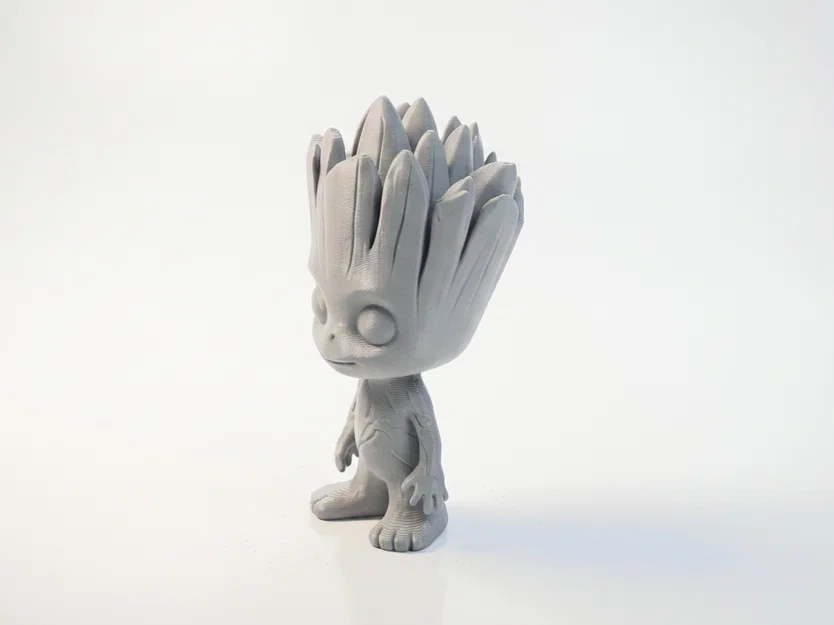 Tượng Baby Groot Chibi Dễ Thương – Mẫu 3D Printable (STL) - Image 2