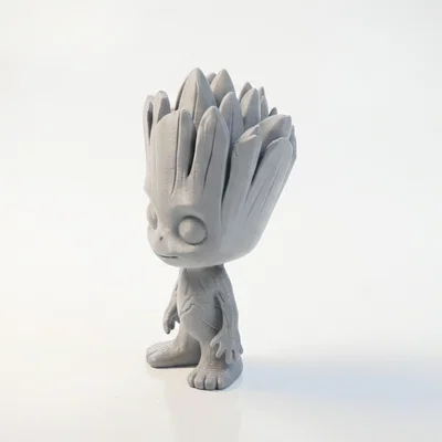 Tượng Baby Groot Chibi Dễ Thương – Mẫu 3D Printable (STL)