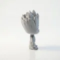 Tượng Baby Groot Chibi Dễ Thương – Mẫu 3D Printable (STL) - Thumbnail 3