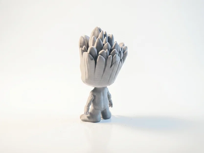 Tượng Baby Groot Chibi Dễ Thương – Mẫu 3D Printable (STL) - Image 4