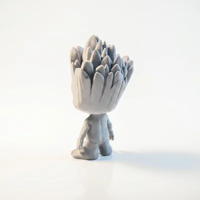 Tượng Baby Groot Chibi Dễ Thương – Mẫu 3D Printable (STL)