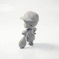 Mô Hình Baby Flintstone Chibi Figurine 3D Printable - Thumbnail 3