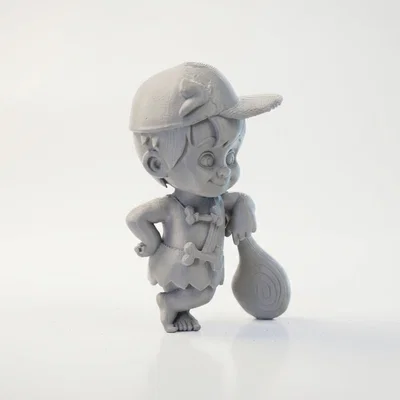Mô Hình Baby Flintstone Chibi Figurine 3D Printable