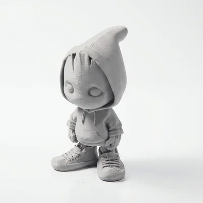 Tượng Baby Groot Chibi Cute 3D Printable
