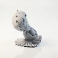 Tượng Chibi Em Bé Ôm Trái Tim – File STL 3D In Được - Thumbnail 4