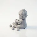 Em Bé Chơi Đồ Chơi Chibi – Figurine 3D Printable (STL) - Thumbnail 2
