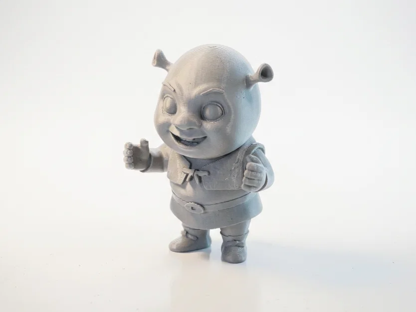 Tượng Baby Shrek Chibi Cute – Mẫu 3D Printable (STL) để In - Image 1