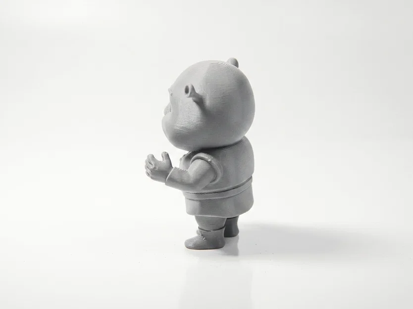 Tượng Baby Shrek Chibi Cute – Mẫu 3D Printable (STL) để In - Image 4