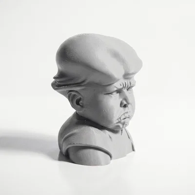 Tượng Bust Baby Trump Chibi Dễ Thương – Mẫu 3D In Được