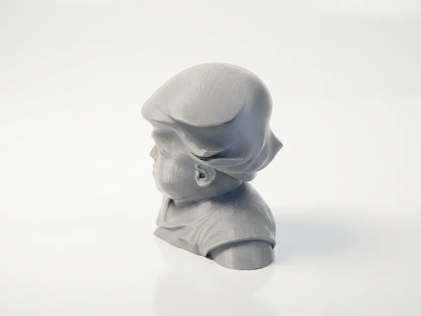 Tượng Bust Baby Trump Chibi Dễ Thương – Mẫu 3D In Được - Image 2