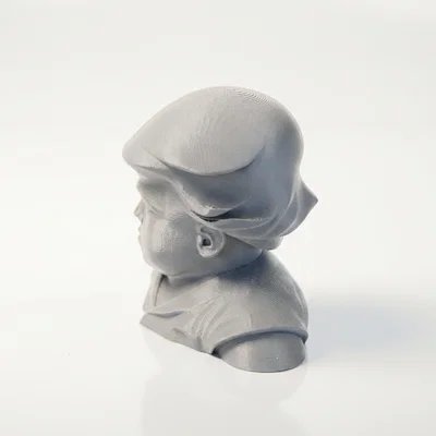 Tượng Bust Baby Trump Chibi Dễ Thương – Mẫu 3D In Được