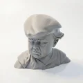 Tượng Bust Baby Trump Chibi Dễ Thương – Mẫu 3D In Được - Thumbnail 4
