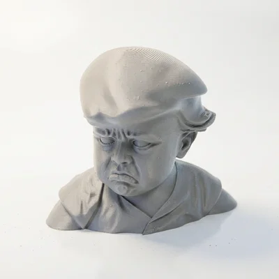 Tượng Bust Baby Trump Chibi Dễ Thương – Mẫu 3D In Được