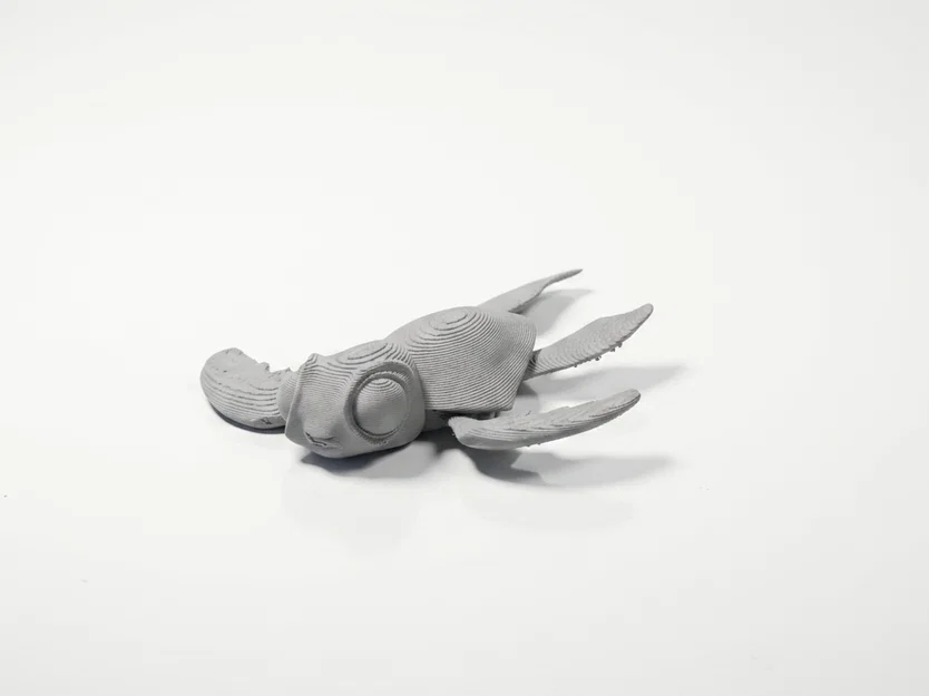 Tượng Rùa Biển Con Chibi Dễ Thương – Mẫu 3D In Được - Image 2