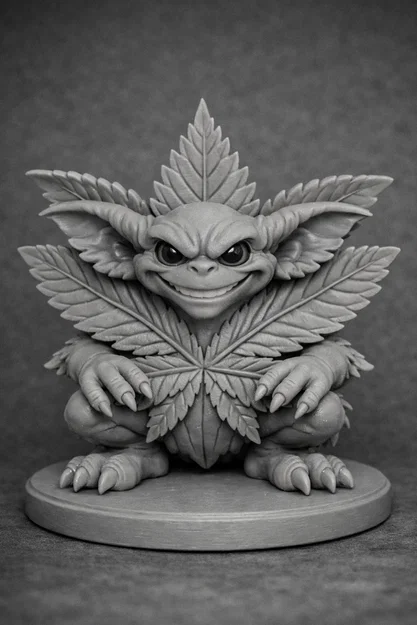 Mô hình 3D Pot Guy - Tượng trang trí Gremlin tinh nghịch độc đáo - Image 1