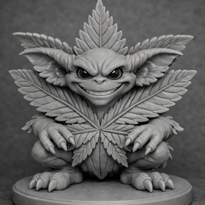 Mô hình 3D Pot Guy - Tượng trang trí Gremlin tinh nghịch độc đáo
