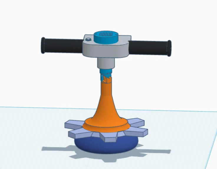 Thiết bị phóng con quay dùng motor điện - Image 2