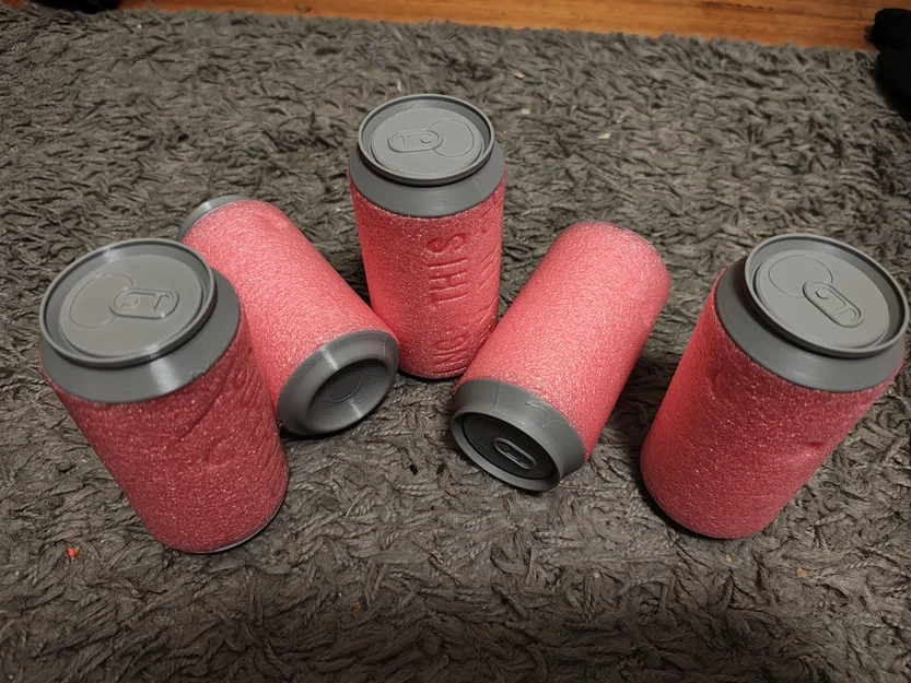 Lon mục tiêu Nerf làm từ ống phao bơi - Image 1
