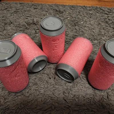 Lon mục tiêu Nerf làm từ ống phao bơi