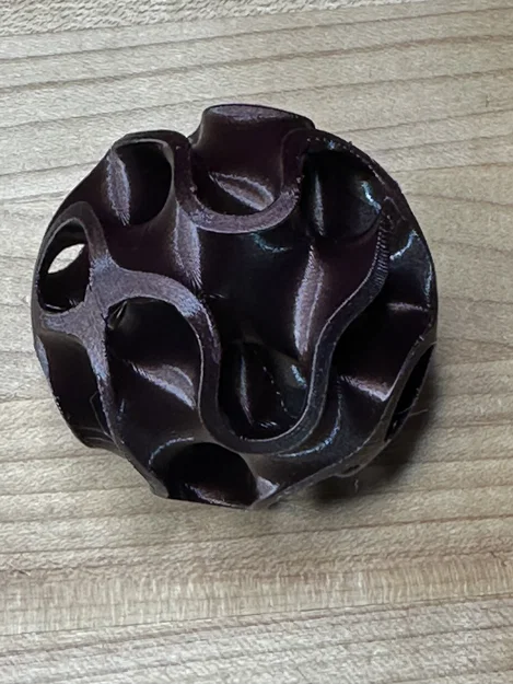 Quả cầu Gyroid Sphere - Mô hình trang trí 3D nghệ thuật độc đáo - Image 2