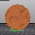 Quả cầu Gyroid Sphere - Mô hình trang trí 3D nghệ thuật độc đáo - Thumbnail 3