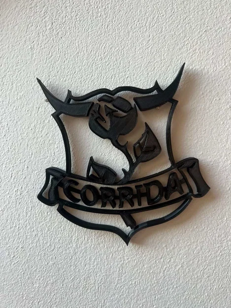 Mô hình 3D Logo Bìa Album Corrida ban nhạc Kabát trang trí tường - Image 1