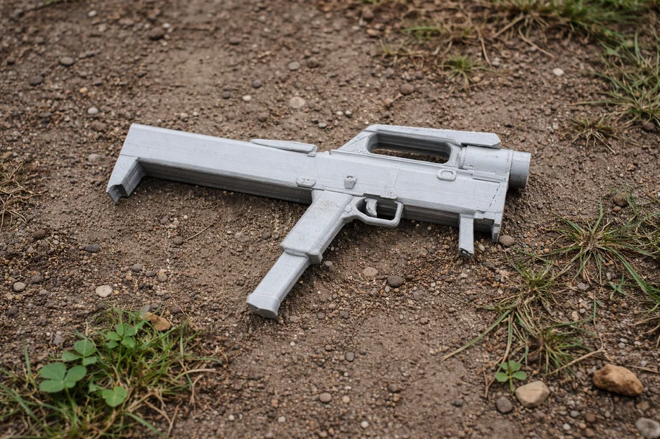 Mô hình 3D súng FMG-9 - Image 1