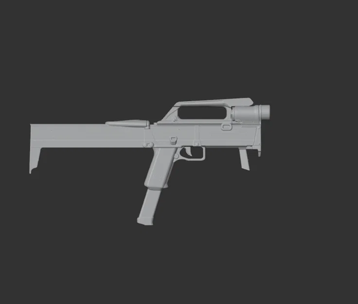 Mô hình 3D súng FMG-9 - Image 2